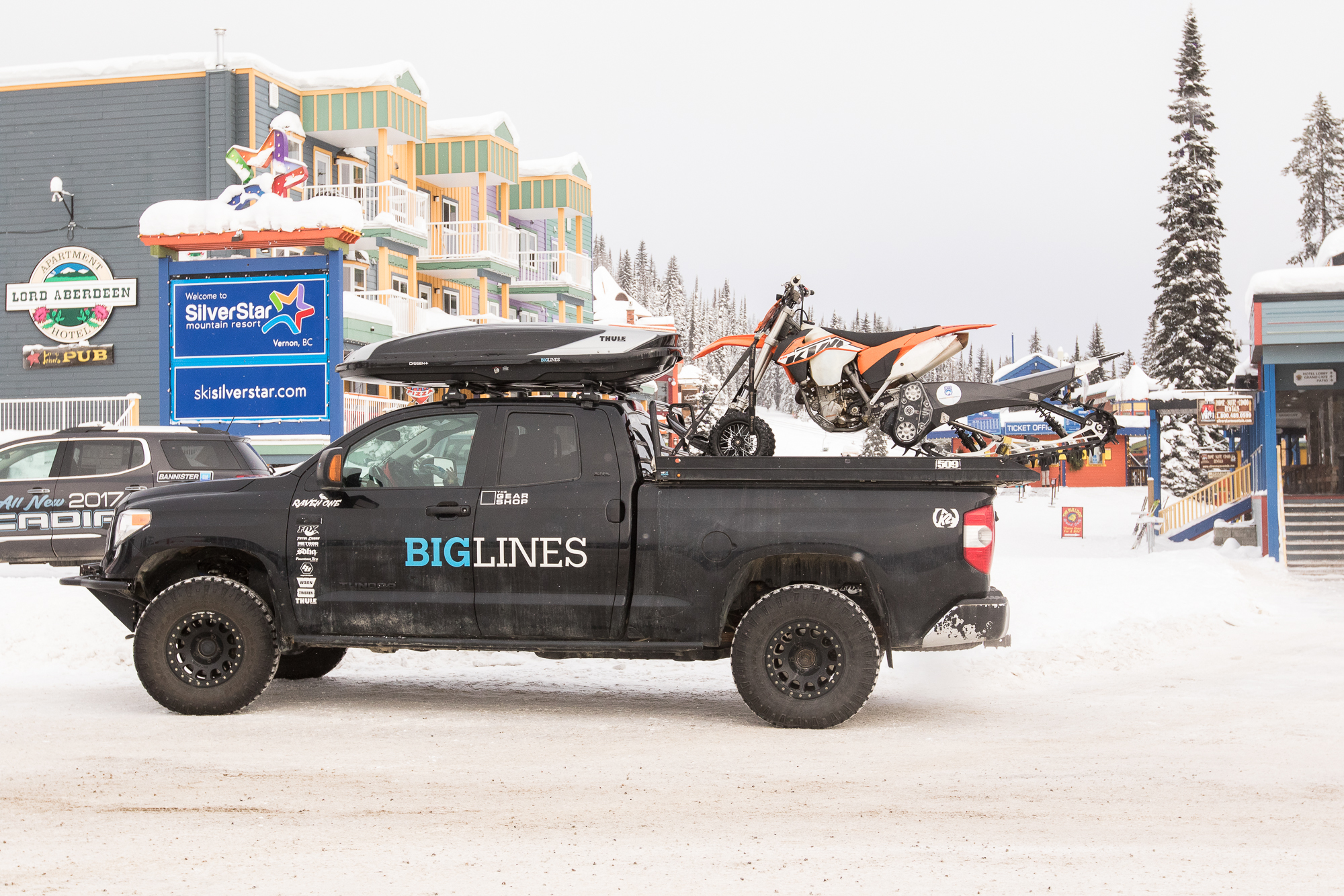 Can we keep it? SnowMX bike on RavenOne looks good!