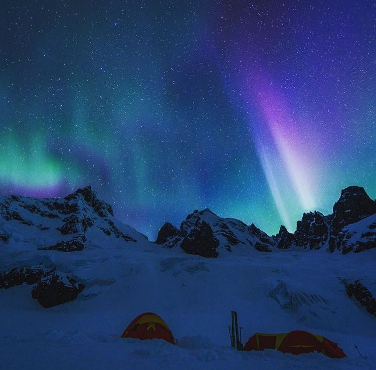 Base camp on Austerity Glacier. Fred Marmsater photo
